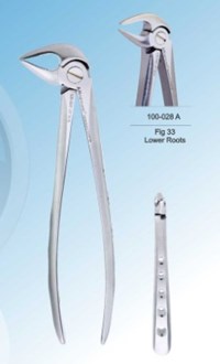 Densol Extracting Forcep Fig 33 Lower Roots
