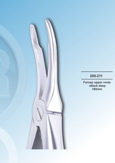 Densol Extracting Forcep upper roots attack deep 18.5cm