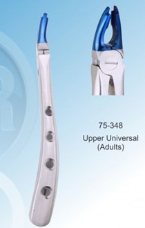 Densol Extracting Forcep Upper Universal (Adults) Blue Plasma Tip