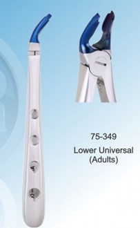 Densol Extracting Forcep Lower Universal (Adults) Blue Plasma Tip