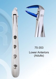 Densol Extracting Forcep Lower Anteriors (Adults) Blue Plasma Tip