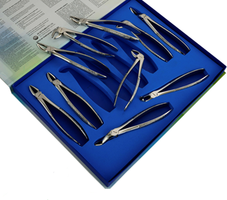 Densol Extracting forceps Set of 10 Adult - Standard 