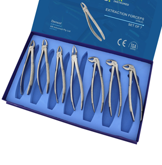 Densol Extraction Forceps Set of 7 for Kids