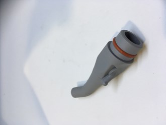 Saliva Ejector Handpiece ONLY - without tube adaptor durr style. Use with IVO7600A020-17 or IVO7600A020-06E
